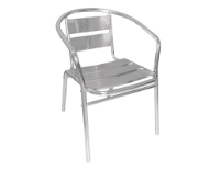 Aluminium Chair With Armrest