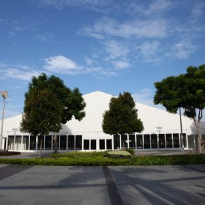 European Tent with Solid Walls – Marina Promenade